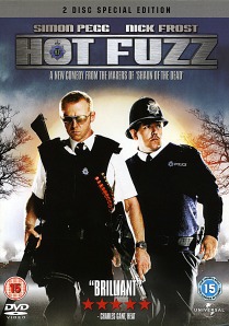 Hot Fuzz  -  Front DVD Cover (UK Release)