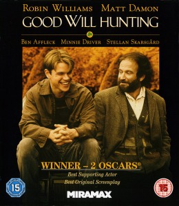 Good Will Hunting  -  Front Blu-ray Cover  -  UK Release